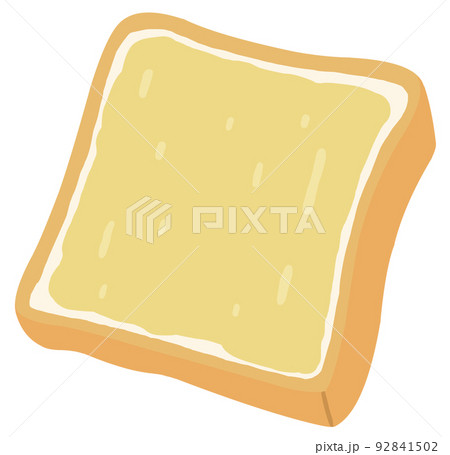 食パン（マーガリン）＊主線なし 92841502