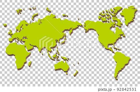 3d world map png
