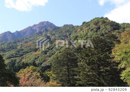 御在所岳 御在所ロープウエイ 三重県 御在所岳 御在所ロープウエイ 三重県 92843209