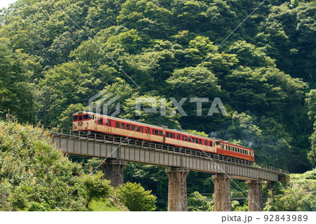 3年ぶりのみまさかスローライフ列車 92843989
