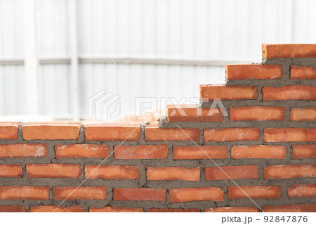 Red brick wal 92847876