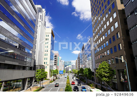 東京　茅場町駅周辺の風景 92849636