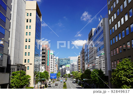 東京　茅場町駅周辺の風景 92849637
