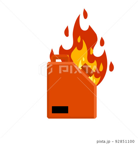 Canister with fuel. Red gas tank. Canister with fuel. Red gas tank. 92851100