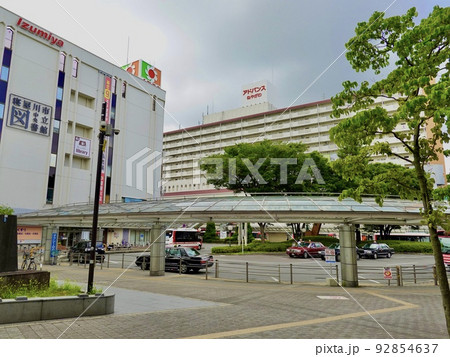 寝屋川市駅東口ロータリーの風景 京阪電車 大阪府 寝屋川市駅東口ロータリーの風景 京阪電車 大阪府 92854637
