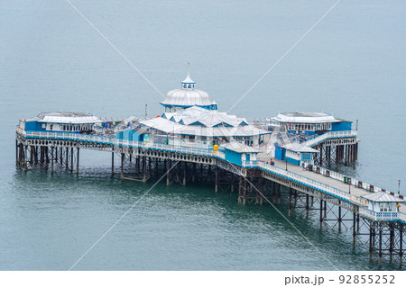 Llandudno Pier is a Grade 2 listed pier in the seaside resort of Llandudno, North Wales, United Kingdom Llandudno Pier is a Grade 2 listed pier in the seaside resort of Llandudno, North Wales, United Kingdom 92855252