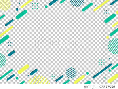 綠色幾何圖案背景素材 綠色幾何圖案背景素材 92857956