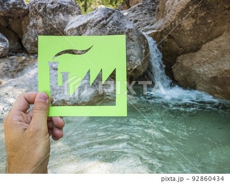 Green conservation concept Green conservation concept 92860434