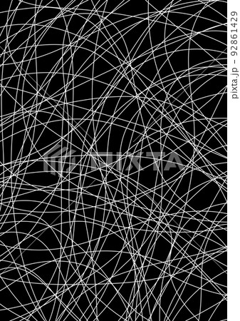 絡まった曲線の背景 92861429