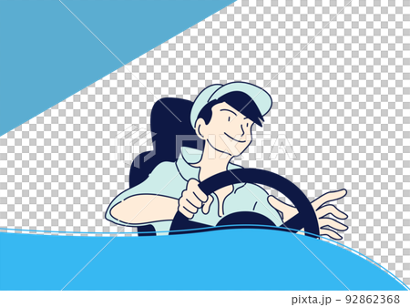 driver with a smile 92862368