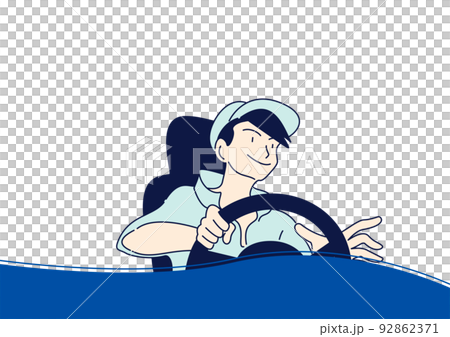 driver with a smile 92862371