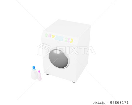 ドラム式洗濯機　3D 92863171