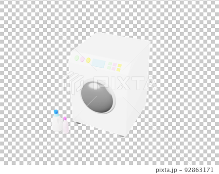 ドラム式洗濯機　3D 92863171