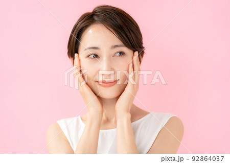 女性 ピンクバック 女性 ピンクバック 92864037