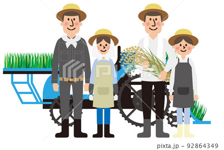 米農家さんベクター 92864349
