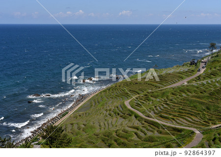 白米千枚田(石川県輪島市) 白米千枚田(石川県輪島市) 92864397