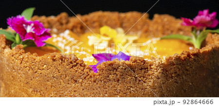 Mango and Coconut Cheesecake Mango and Coconut Cheesecake 92864666