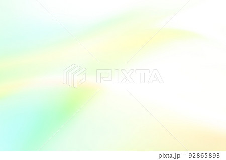 緑・黄色系背景　緩やかな流れ・ライン 92865893