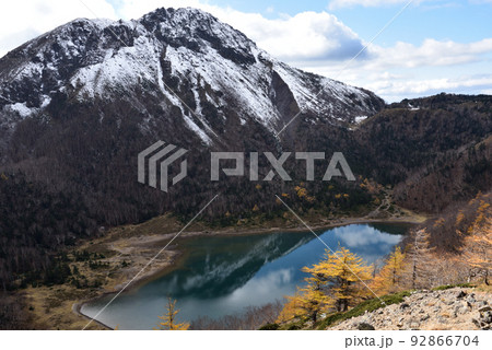 冬の日光白根山登山、金精峠ルート、栃木県 冬の日光白根山登山、金精峠ルート、栃木県 92866704