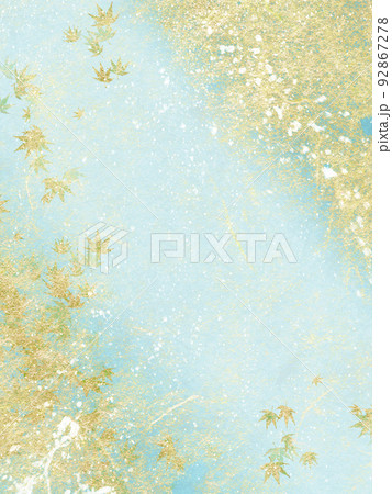 金箔が散らばる上品な和紙 金箔が散らばる上品な和紙 92867278