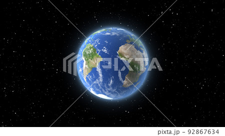 地球と星のイラスト素材 [92867634] - PIXTA