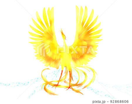 鳳凰のイラスト素材 [92868606] - PIXTA