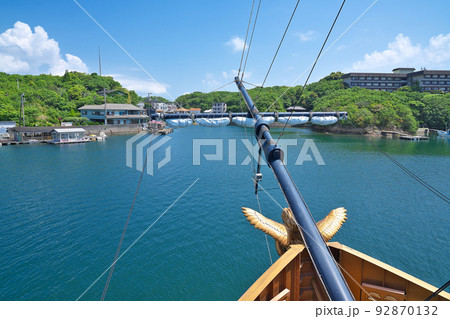 【賢島エスパーニャクルーズより英虞湾の風景】 三重県志摩市阿児町神明 92870132