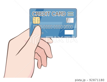 クレジットカードのイラスト 92871180