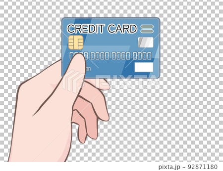Credit card illustration Credit card illustration 92871180
