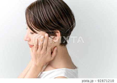 美容 女性 白バック 美容 女性 白バック 92871210