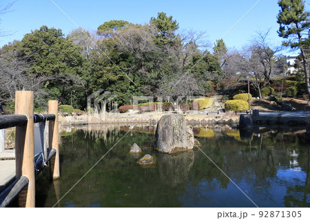 東京都中野区松が丘の哲学堂公園の風景 92871305