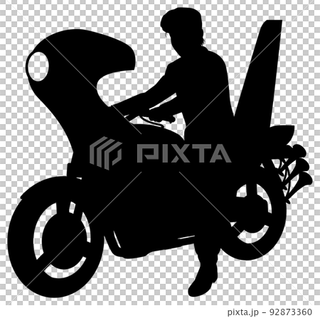 バイクに乗った暴走族 92873360