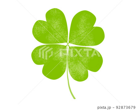 四つ葉のクローバー シロツメクサ 挿絵 四つ葉のクローバー シロツメクサ 挿絵 92873679