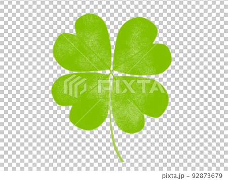 四つ葉のクローバー シロツメクサ 挿絵 四つ葉のクローバー シロツメクサ 挿絵 92873679