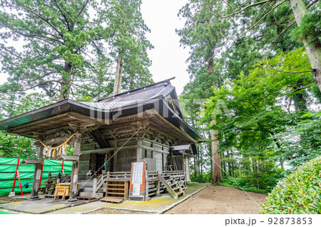 加美郡加美町 鹿島神社 拝殿 加美郡加美町 鹿島神社 拝殿 92873853