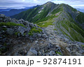 北岳から間ノ岳の縦走路 92874191