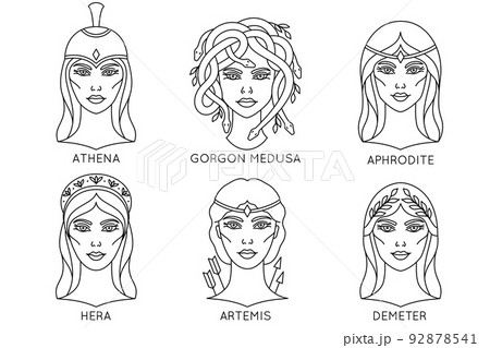 Artemis the greek goddess of hunting coloring pages  Hellokidscom