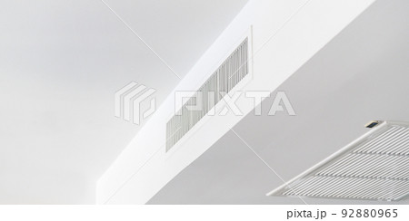 Ceiling mounted cassette type air conditioner. 92880965