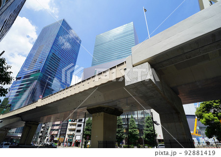東京　渋谷駅周辺の風景 92881419