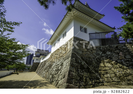 福山城　月見櫓と鏡櫓　広島県福山市 92882622