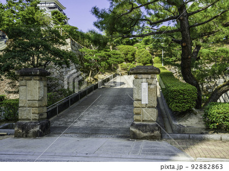 福山城 福寿会館 入口 広島県福山市 福山城 福寿会館 入口 広島県福山市 92882863