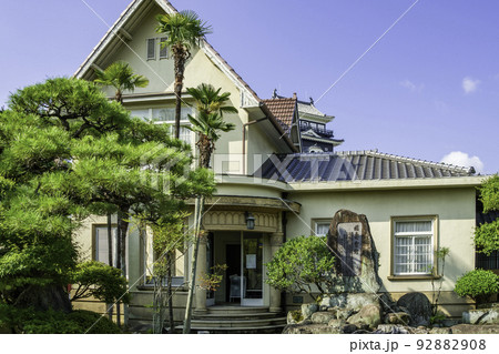 福山城 福寿会館 洋館玄関 広島県福山市 福山城 福寿会館 洋館玄関 広島県福山市 92882908