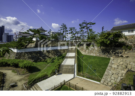 福山城 本丸城門 広島県福山市 福山城 本丸城門 広島県福山市 92882913