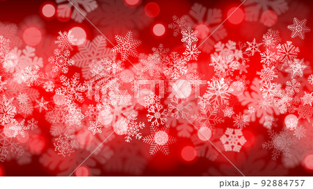 Background of snowflakes 92884757