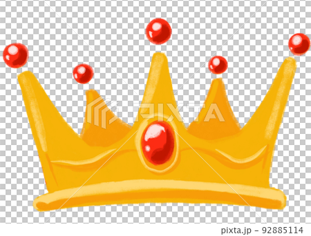 Golden shiny crown with jewel cartoon illustration hand drawing king quuen royal symbol Golden shiny crown with jewel cartoon illustration hand drawing king quuen royal symbol 92885114