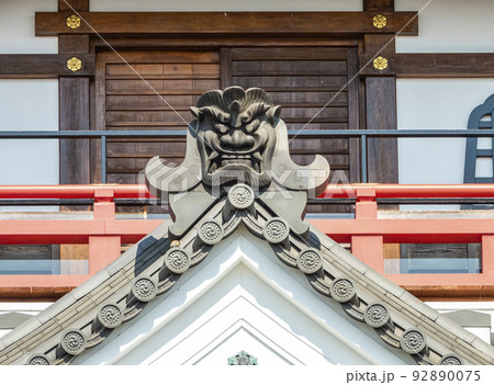 清洲城 模造天守の鬼瓦 清洲城 模造天守の鬼瓦 92890075