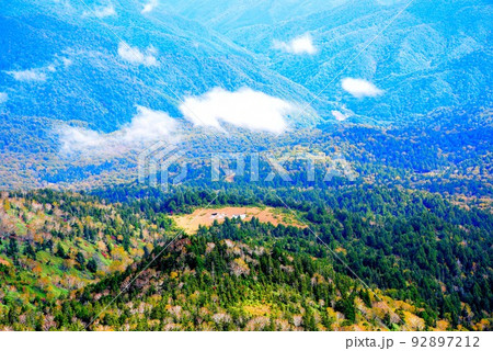 もう一つの尾瀬の天空の紅葉 もう一つの尾瀬の天空の紅葉 92897212
