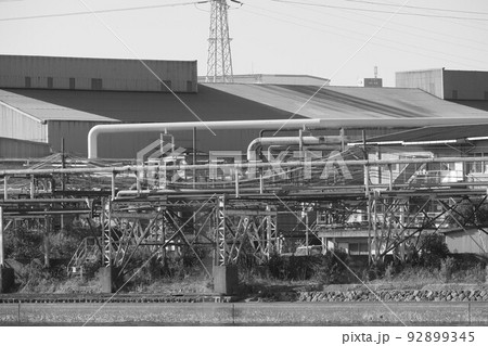 製鉄所のパイプライン 92899345