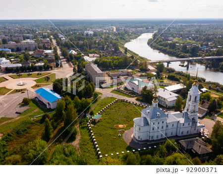 Blagoveshchensky cathedral at Buy, Kostroma region, Russia Blagoveshchensky cathedral at Buy, Kostroma region, Russia 92900371