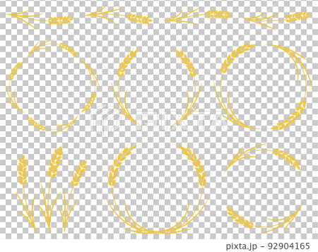 麦の装飾セット 麦の装飾セット 92904165